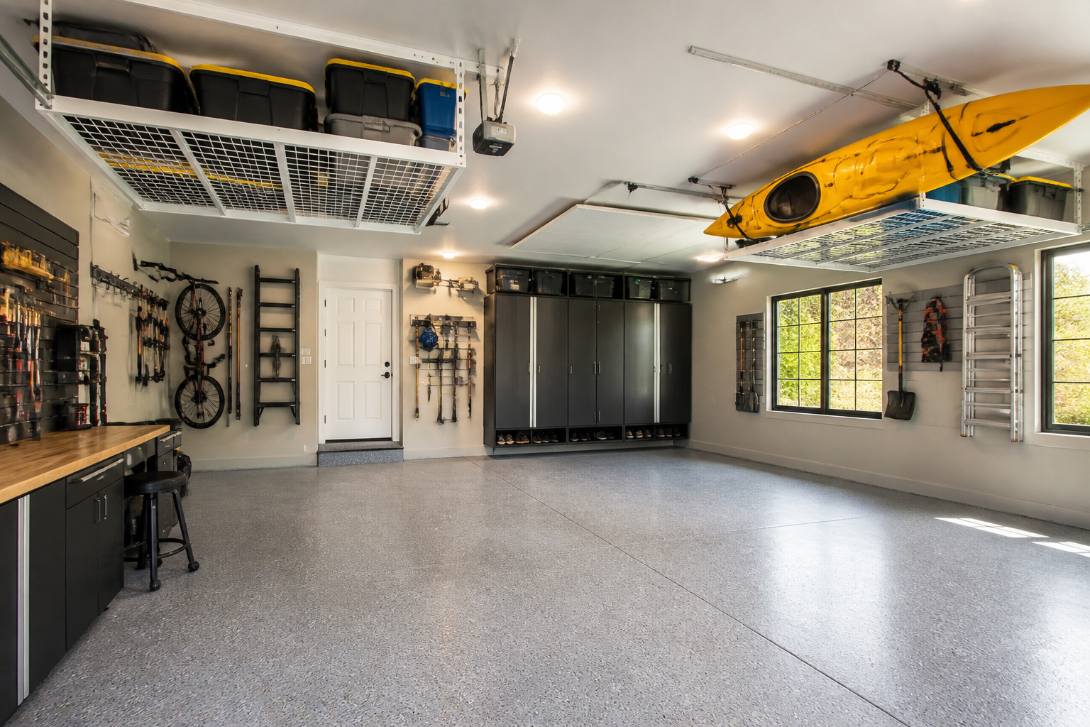 21 Garage Ceiling Storage Ideas to Maximize Space