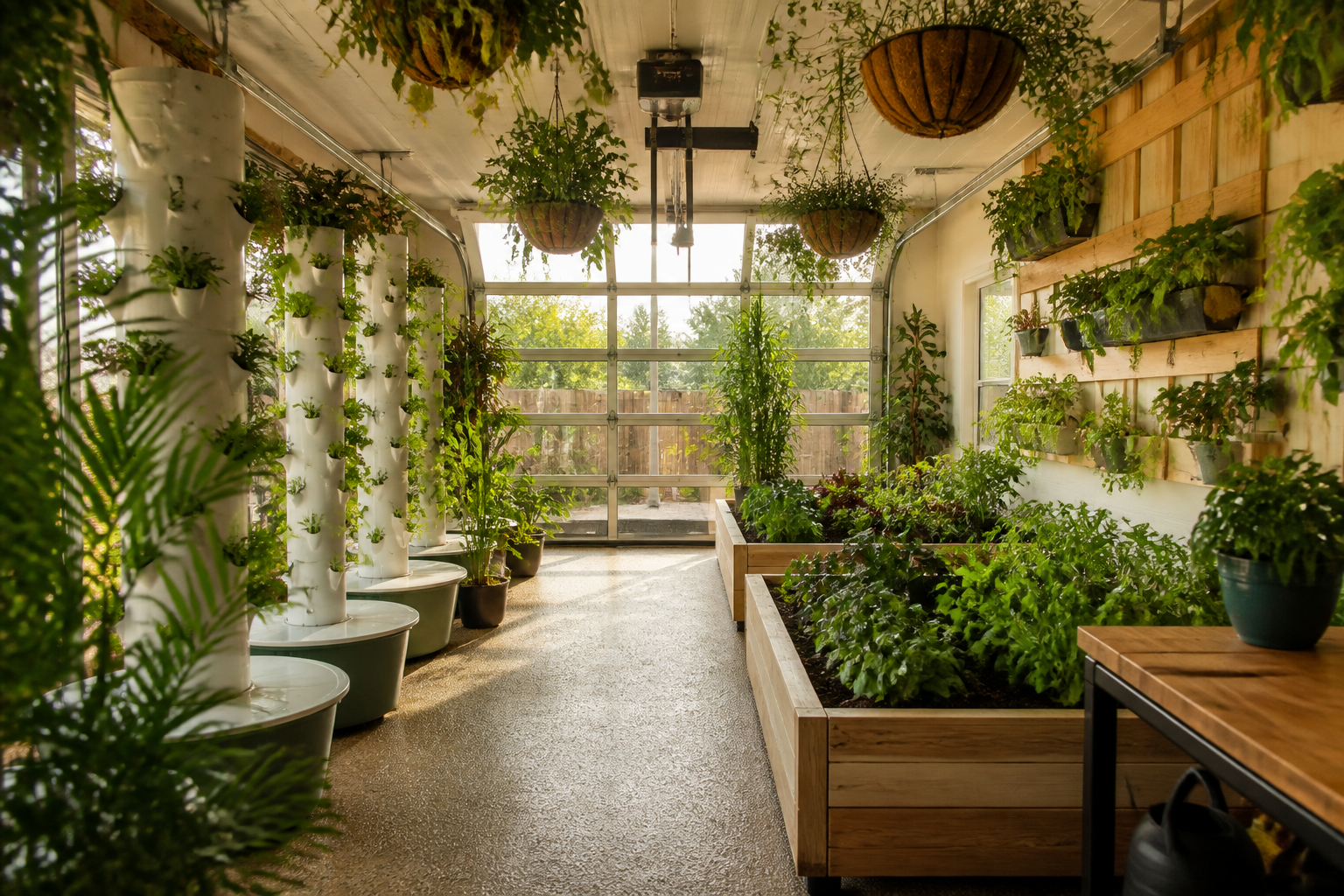 13 Garage Greenhouse Ideas for Indoor Gardening