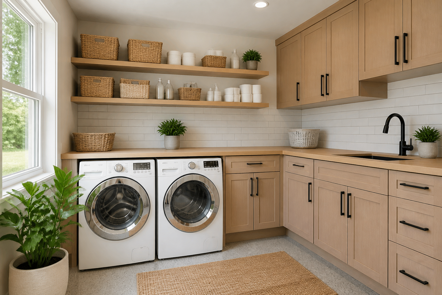 18 Garage Laundry Room Ideas for Stylish Utility Spaces