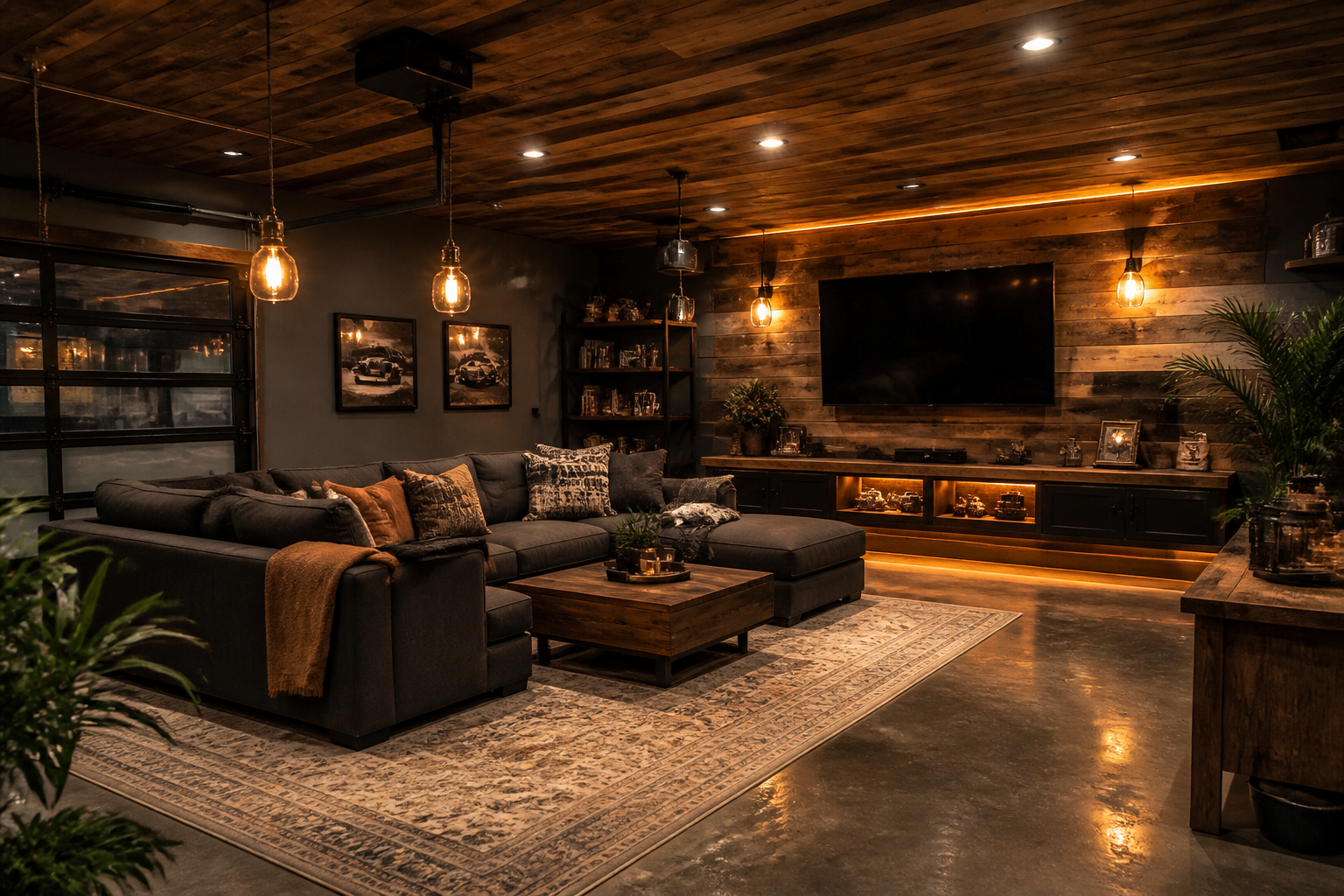 15 Garage Lounge Ideas for Relaxing and Entertaining