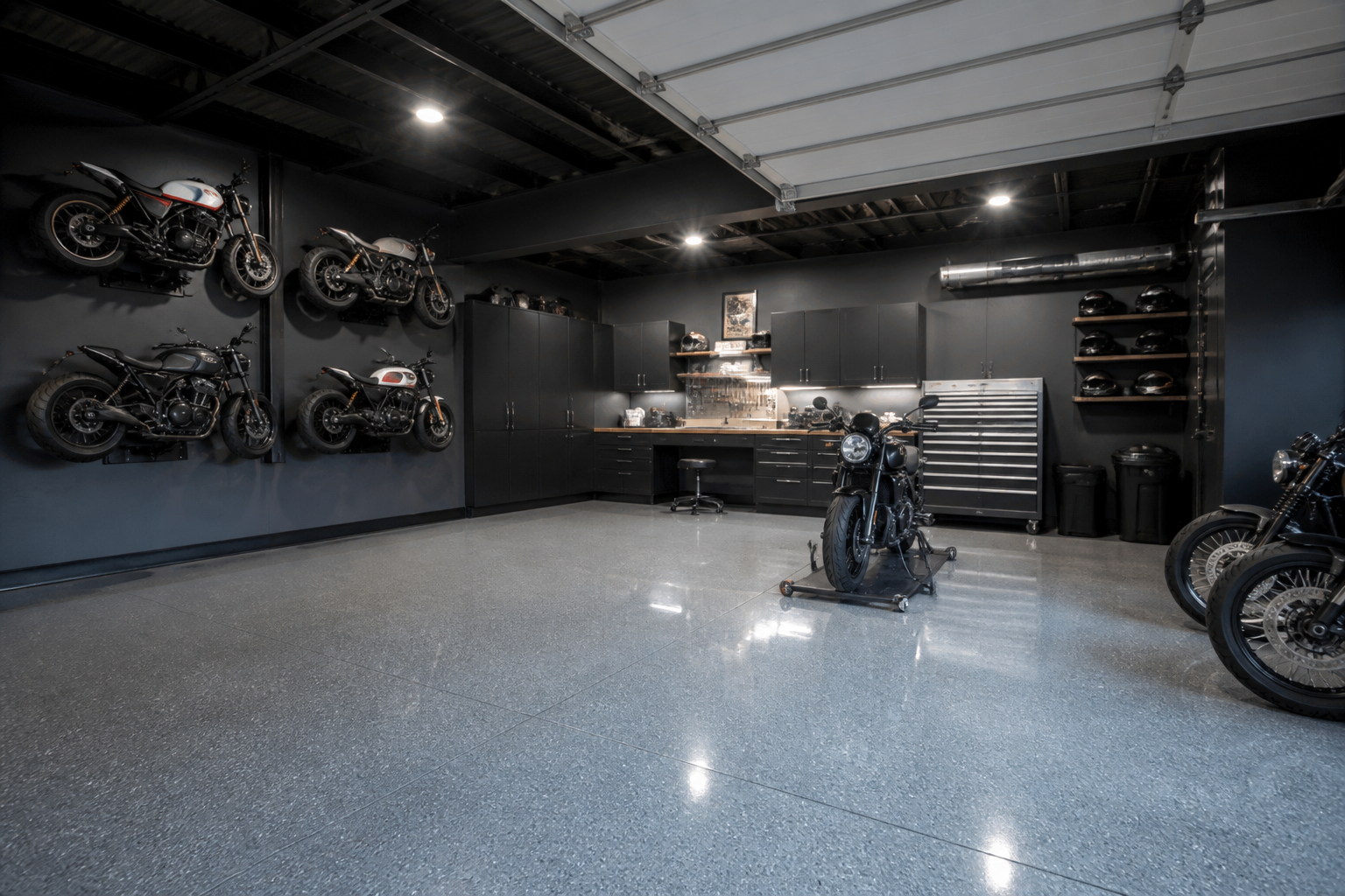 15 Garage Motorcycle Storage Ideas for Riders