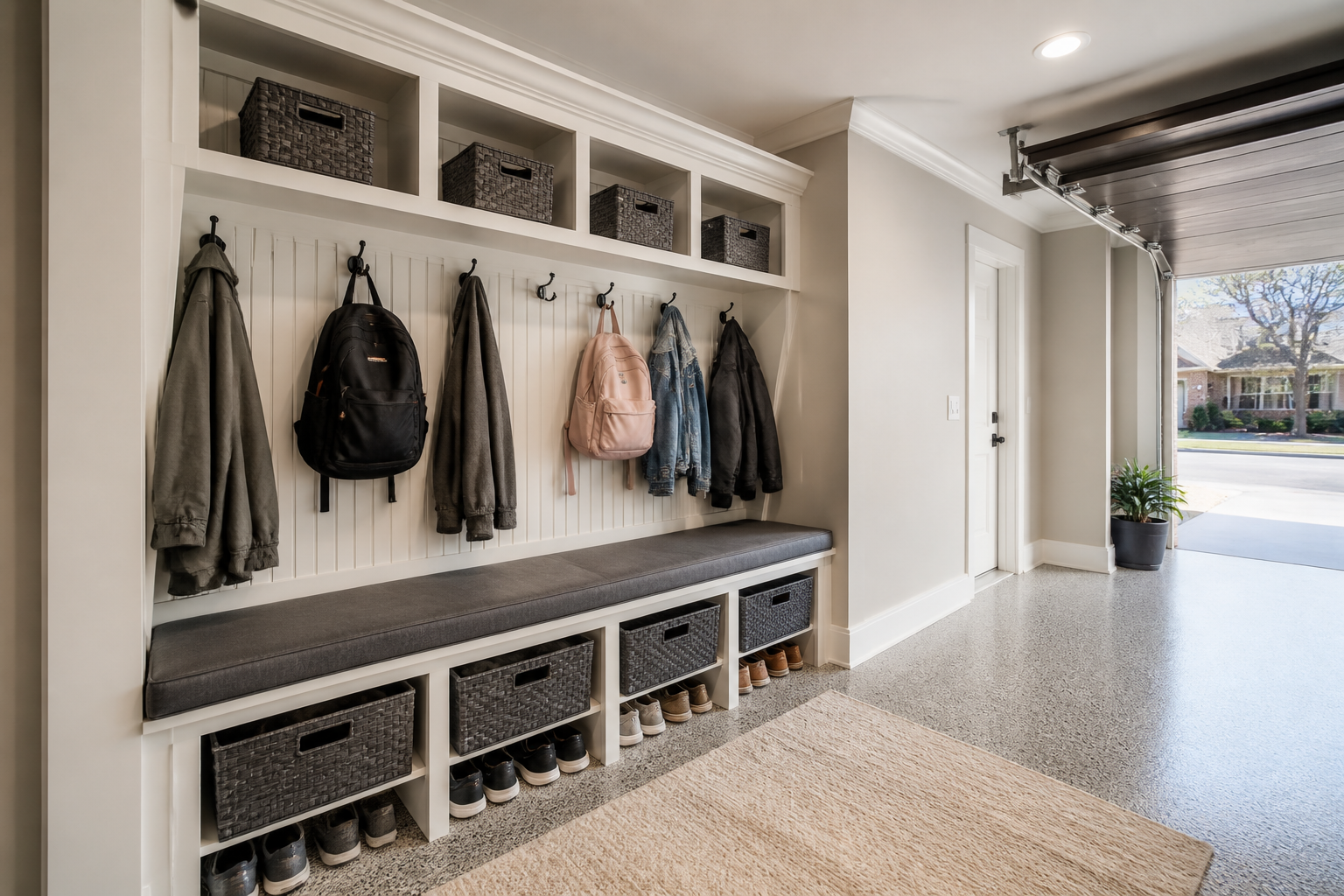 18 Garage Mudroom Ideas for Organized Entry Spaces
