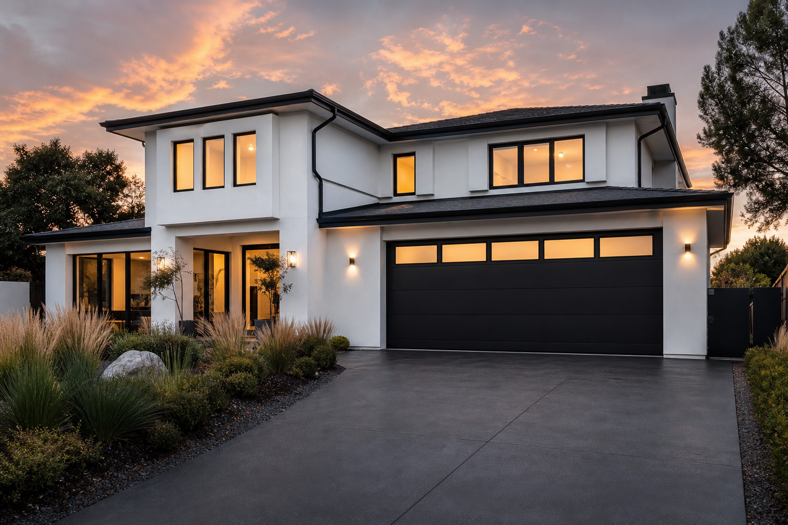 14 Black Garage Door Ideas for Bold Curb Appeal
