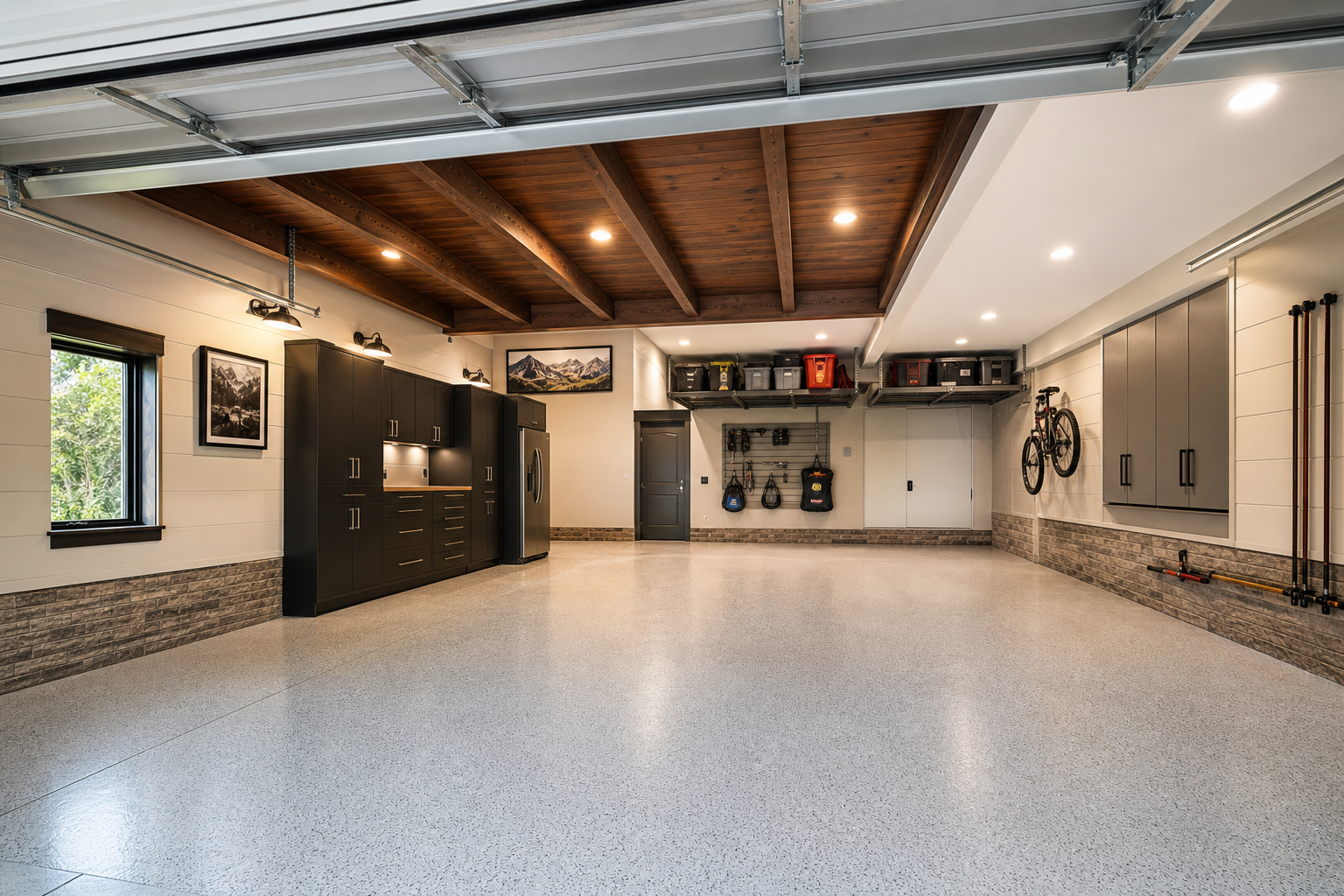 15 Garage Ceiling Ideas for a Finished Look