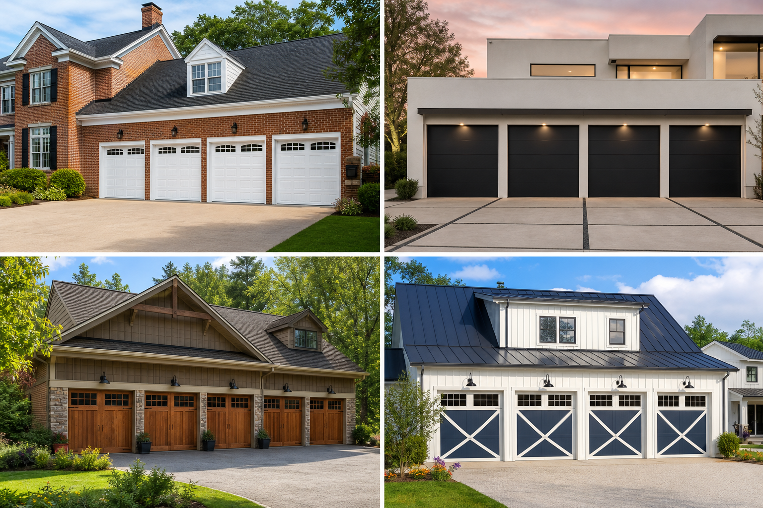 18 Garage Door Color Ideas for Curb Appeal