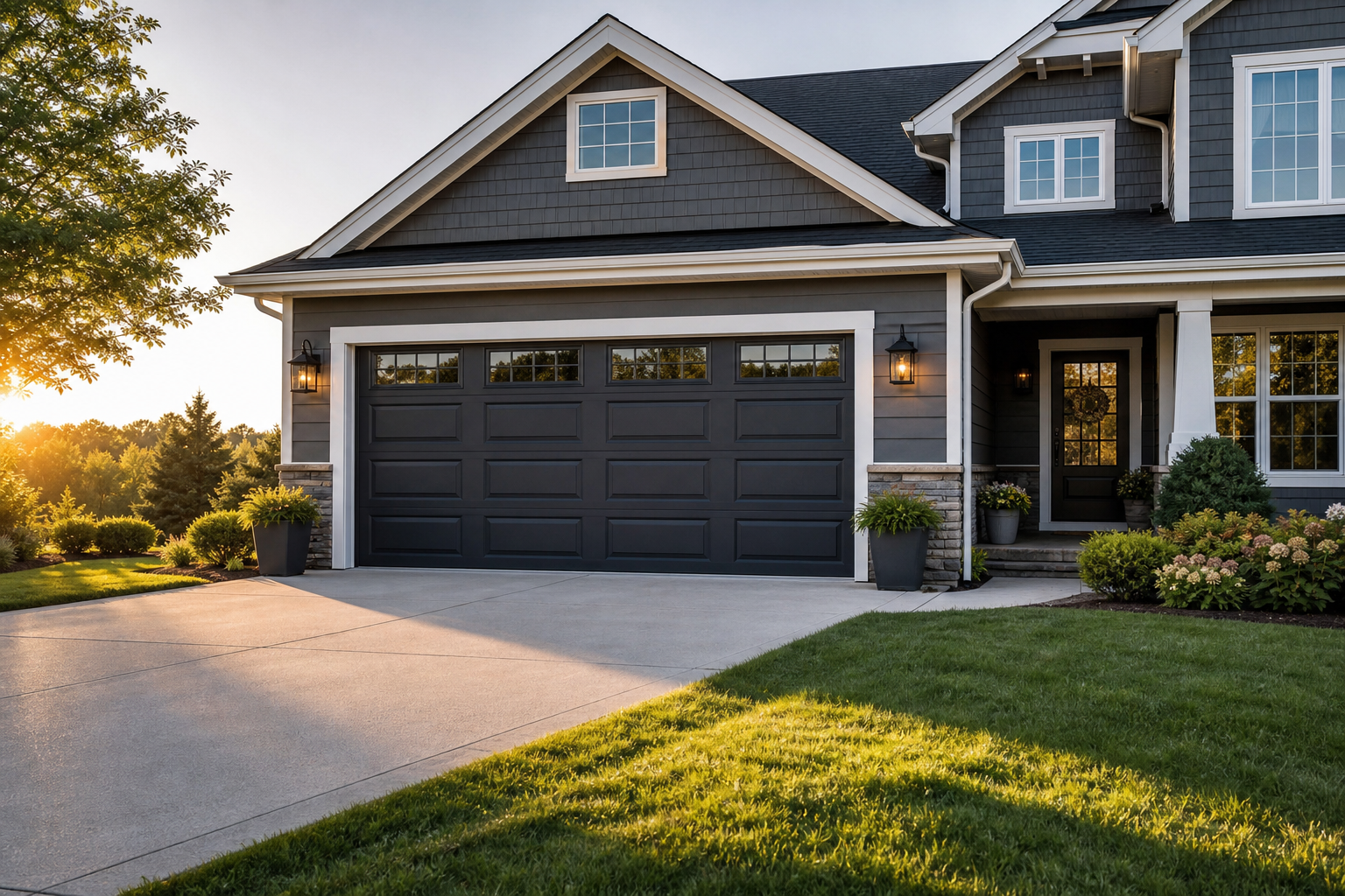 15 Garage Door Paint Ideas for an Easy Upgrade