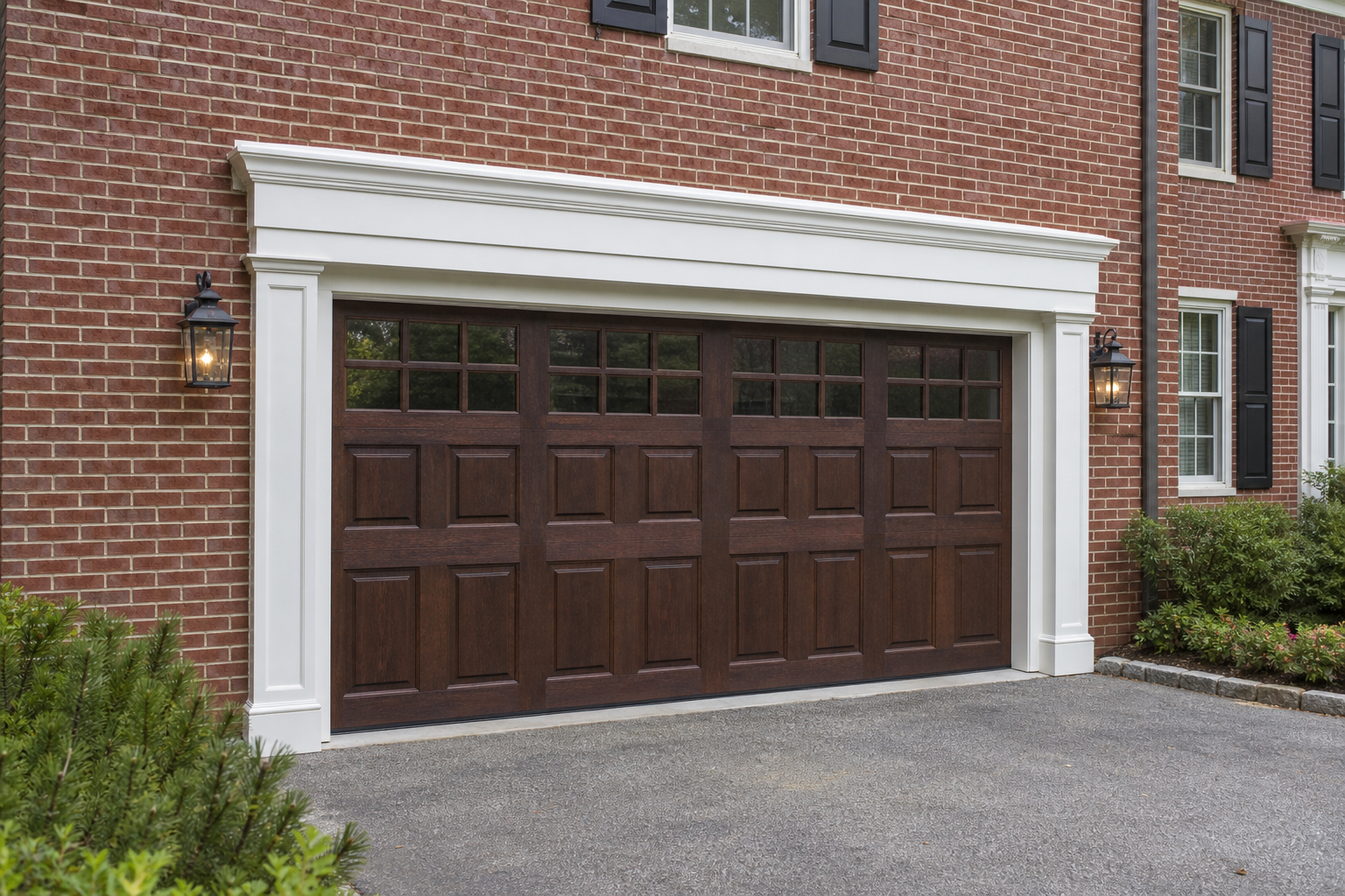 Window Sorround 14 Garage Door Trim Ideas To Frame Your Entry
