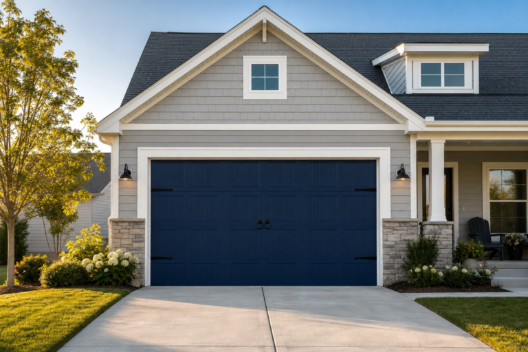 14 Garage Door Trim Ideas to Frame Your Entry