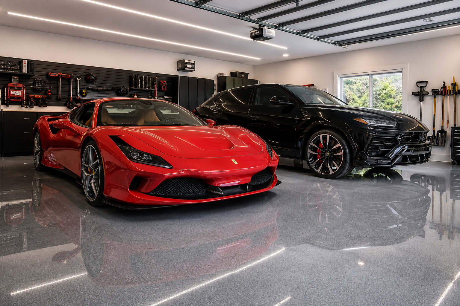 16 Garage Epoxy Floor Ideas for a Pro Finish