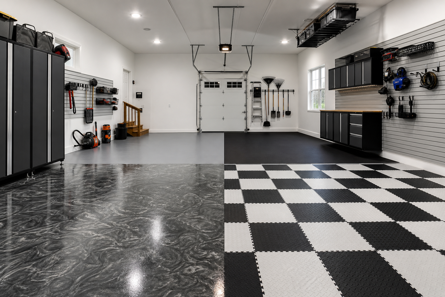 20 Garage Flooring Ideas for Durable Style
