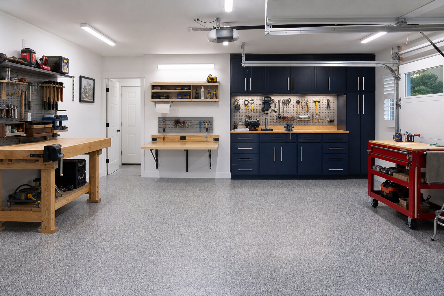 18 Garage Workbench Ideas for Every Project
