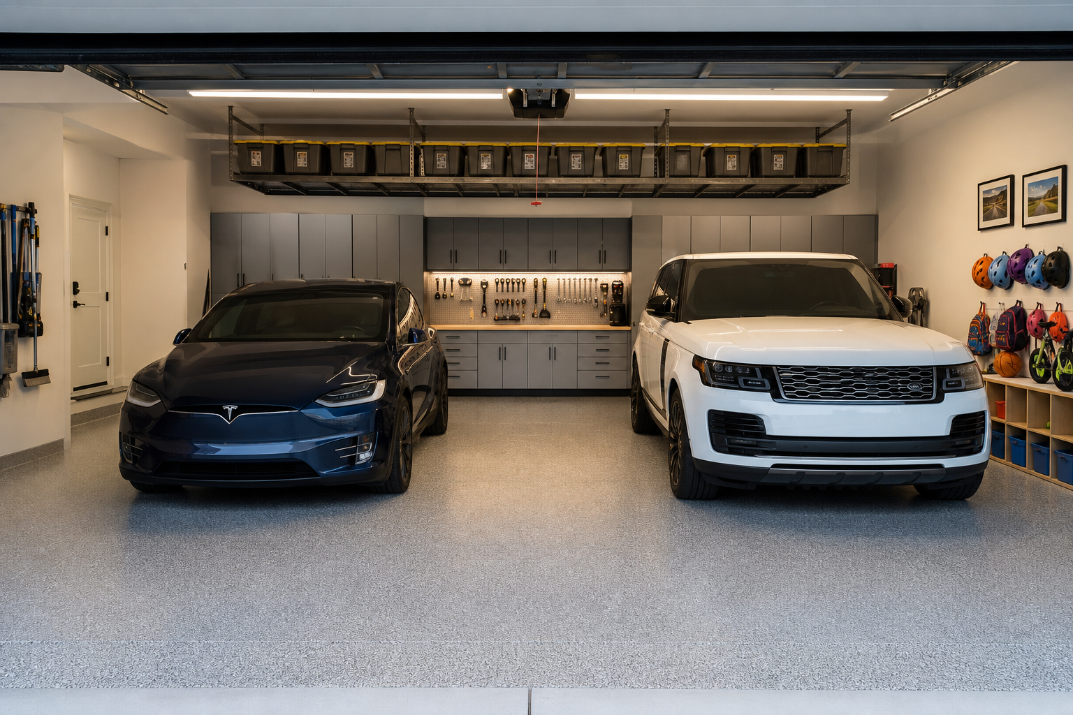 18 Two Car Garage Ideas for Layout and Storage