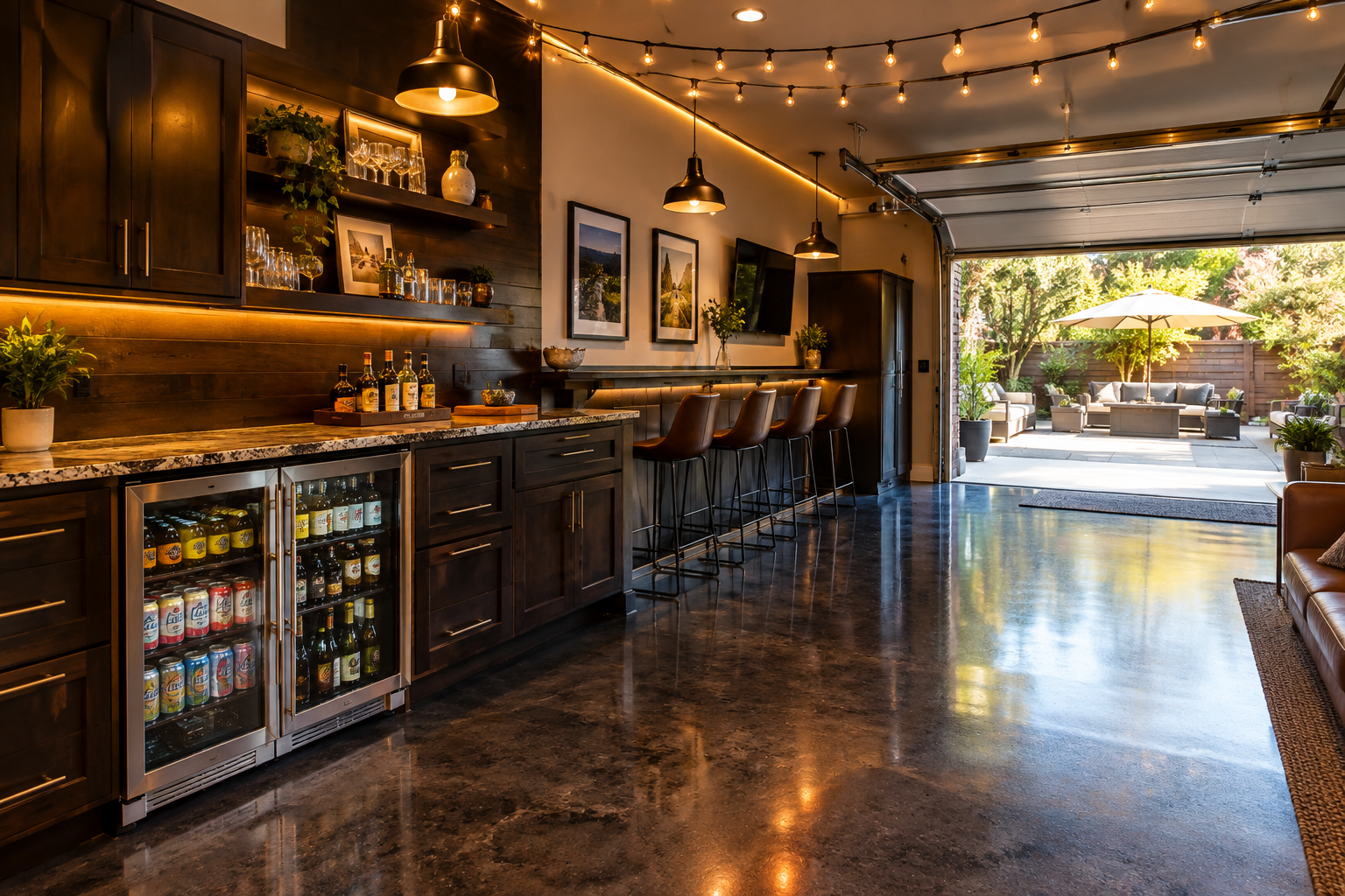 14 Garage Refrigerator Ideas for Drinks, Overflow, and Entertaining