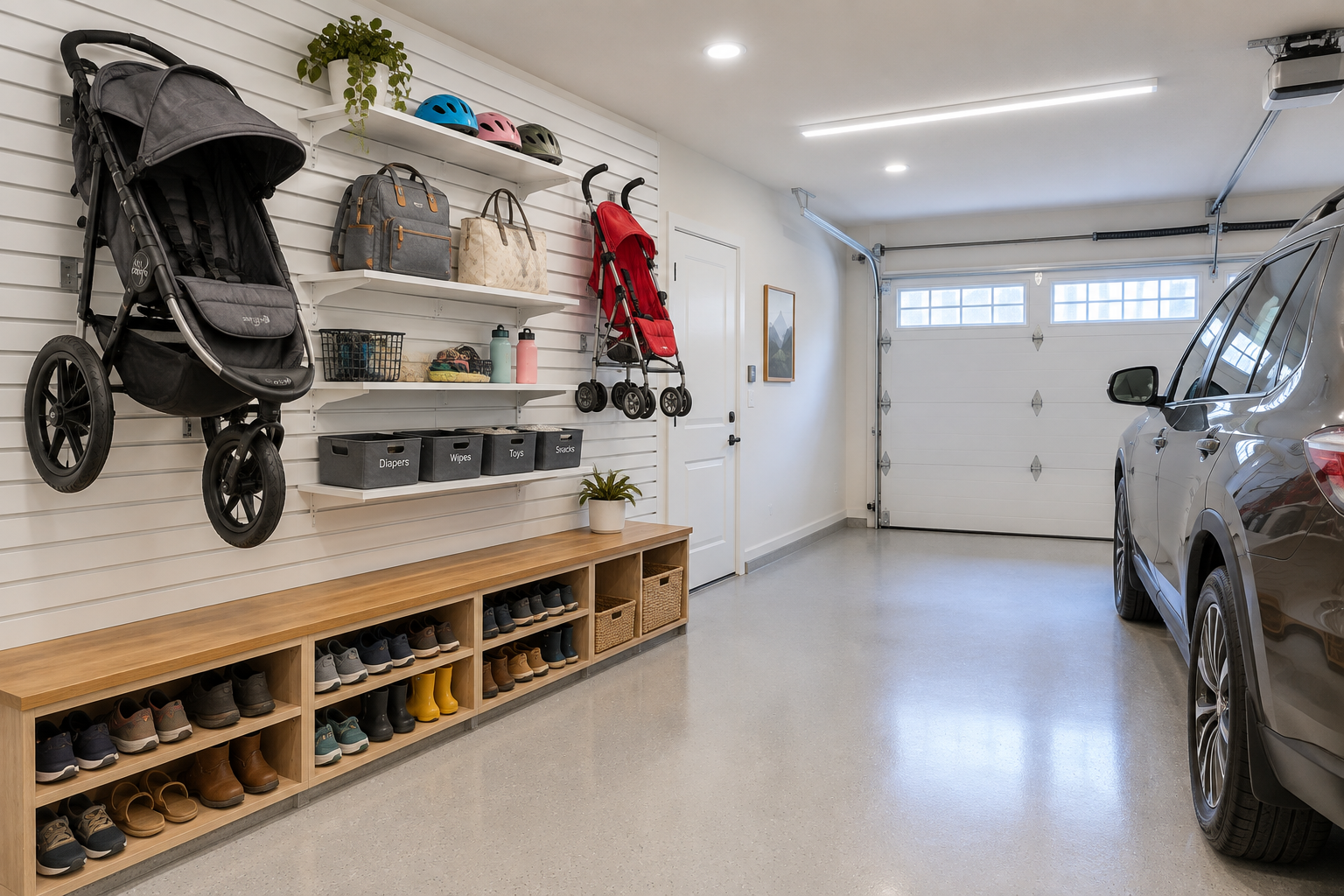 12 Garage Stroller Storage Ideas for Busy Families