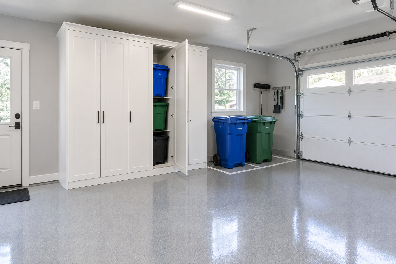 15 Garage Trash Can Storage Ideas to Hide Unsightly Bins