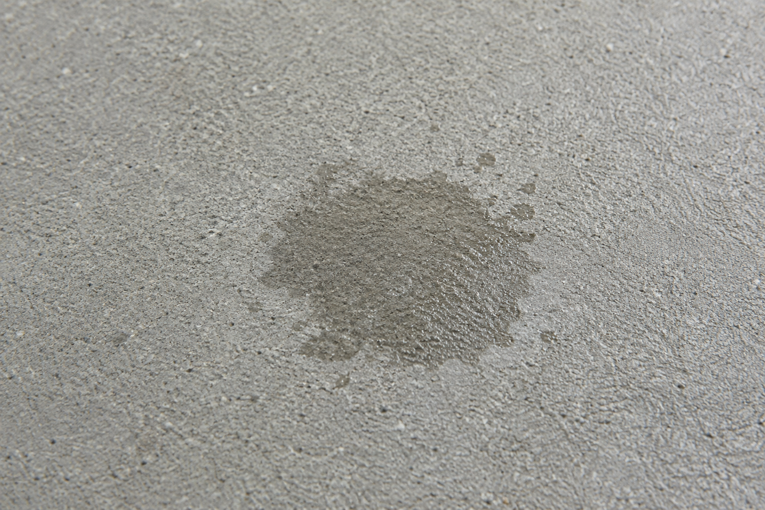 Close-up of properly ground concrete floor surface ready for epoxy coating